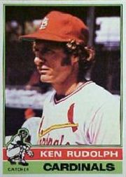 1976 Topps Baseball Cards      601     Ken Rudolph